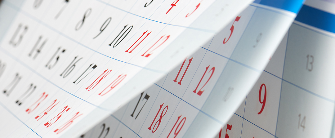 calendar-03 wall calendar with red and black numbers