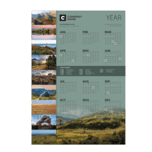 Wall Calendar SA Landscapes Nature