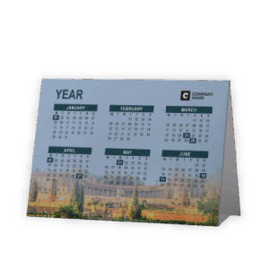 Tent or A-Frame Calendar SA Provinces Gauteng