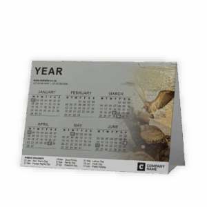 Tent or A-Frame Calendar SA Birds Vulture