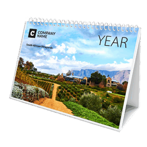 Multipage Tent Calendars SA Vineyards
