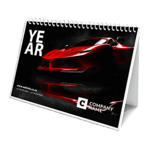 Multipage Tent Calendars Sports Cars