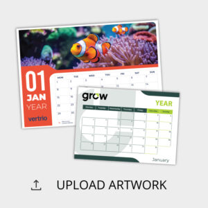 Desk Pad Calendars - Upload your own artwork