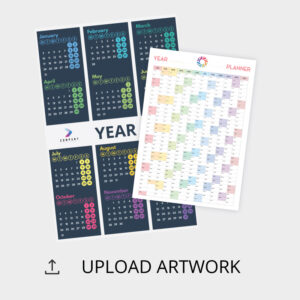 Year Planner - Upload your own artwork