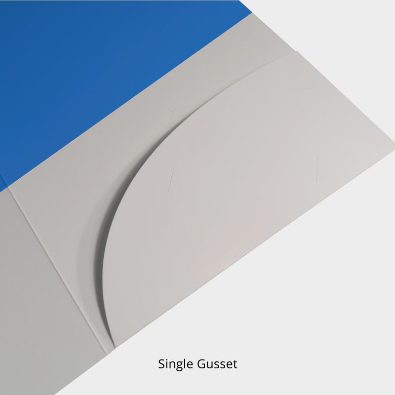 Digital Printed Presentation Folder with unprinted pocket attached - Image 4